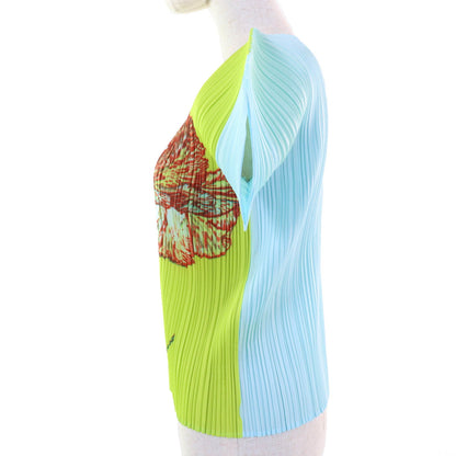 PLEATS PLEASE カーネーション Tシャツ