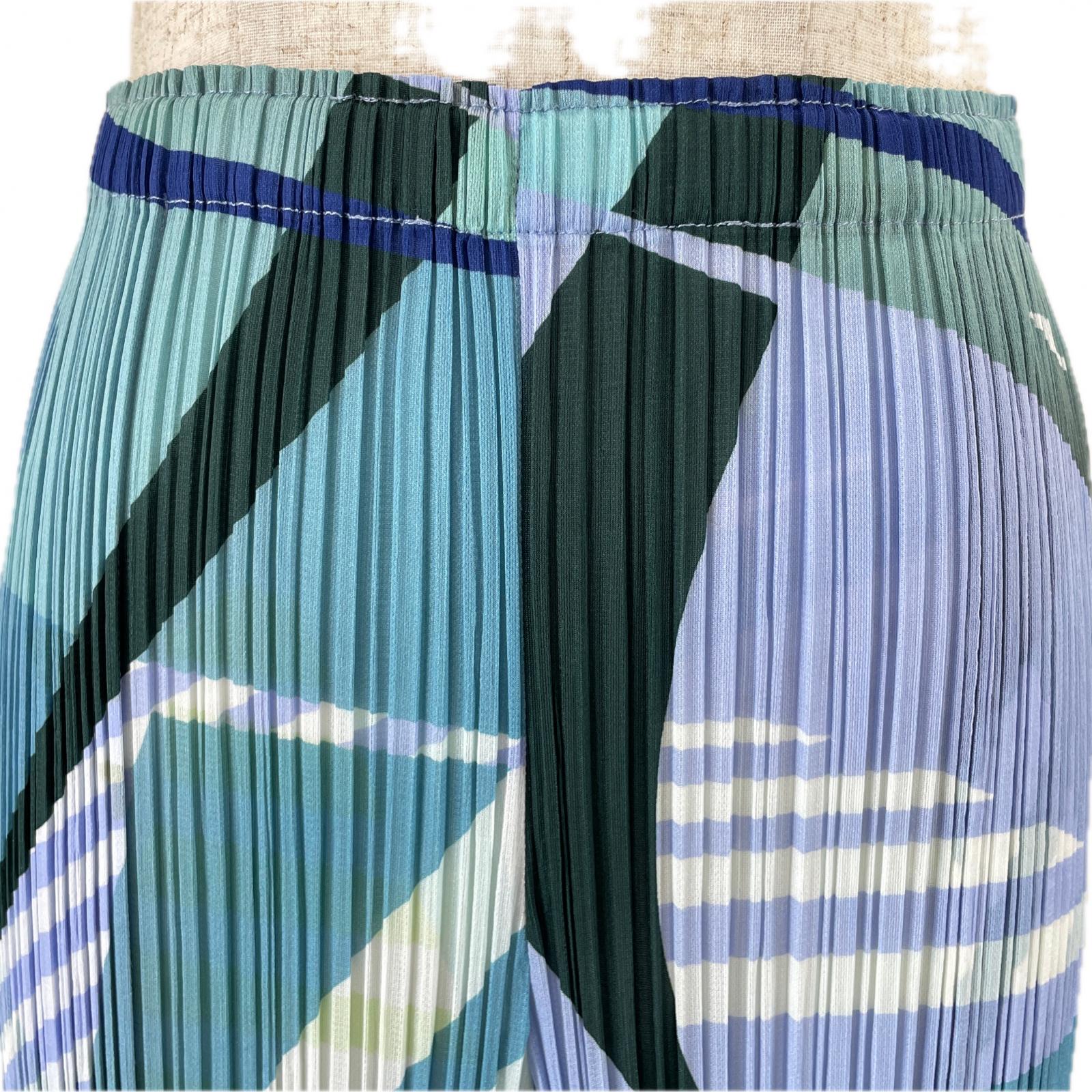 PLEATS PLEASE プリーツ ポリエステル パンツ