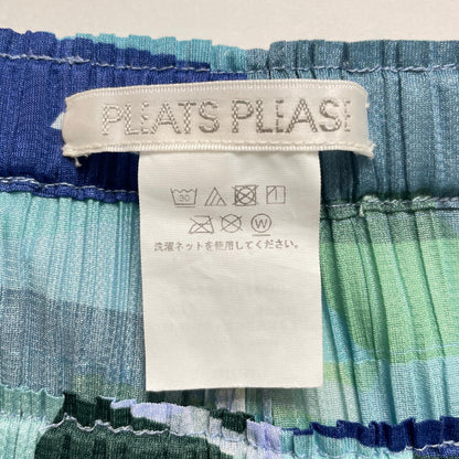 PLEATS PLEASE プリーツ ポリエステル パンツ