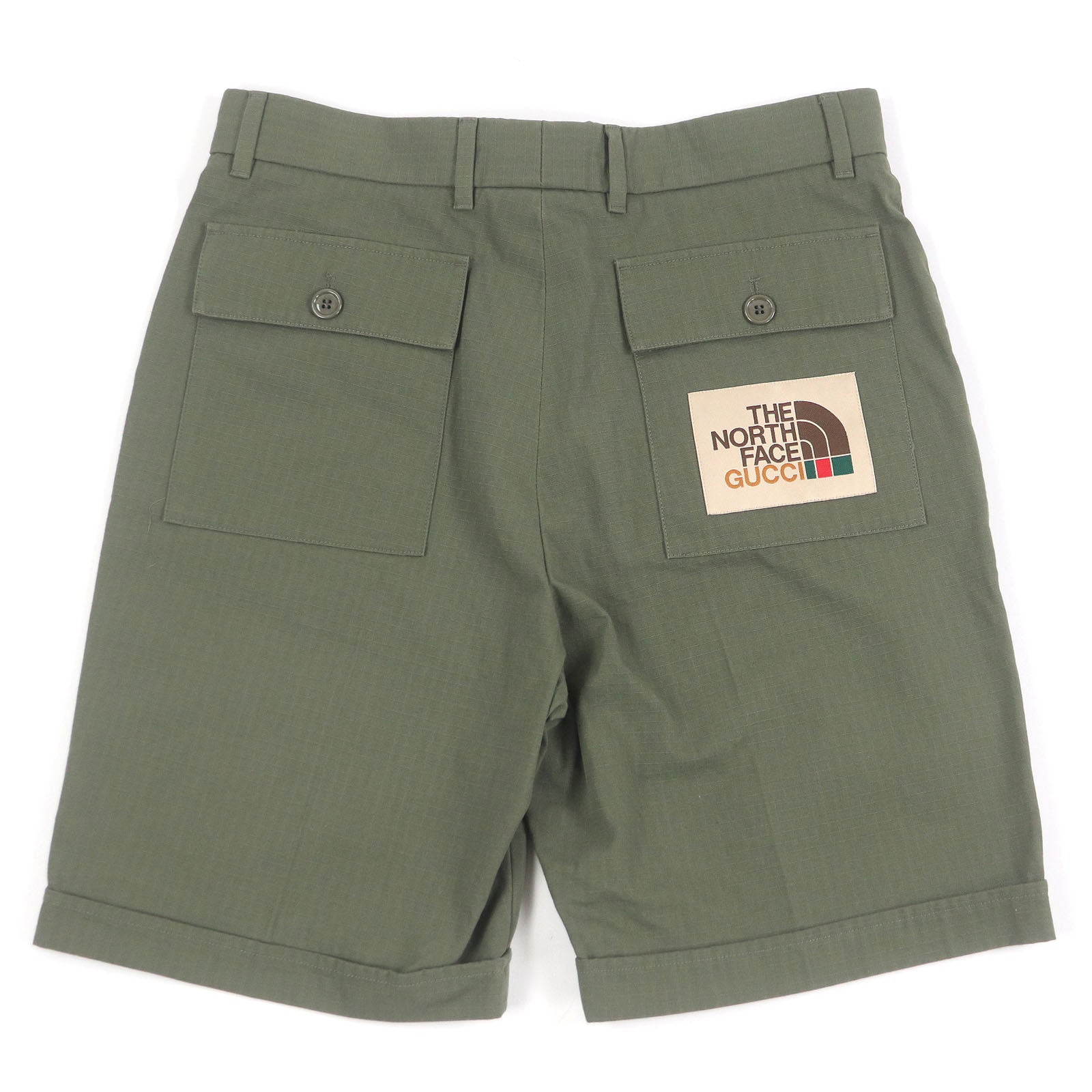 グッチ × ザ ノース フェイス コットン カーゴ ショーツ