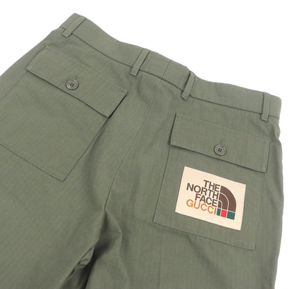 グッチ × ザ ノース フェイス コットン カーゴ ショーツ
