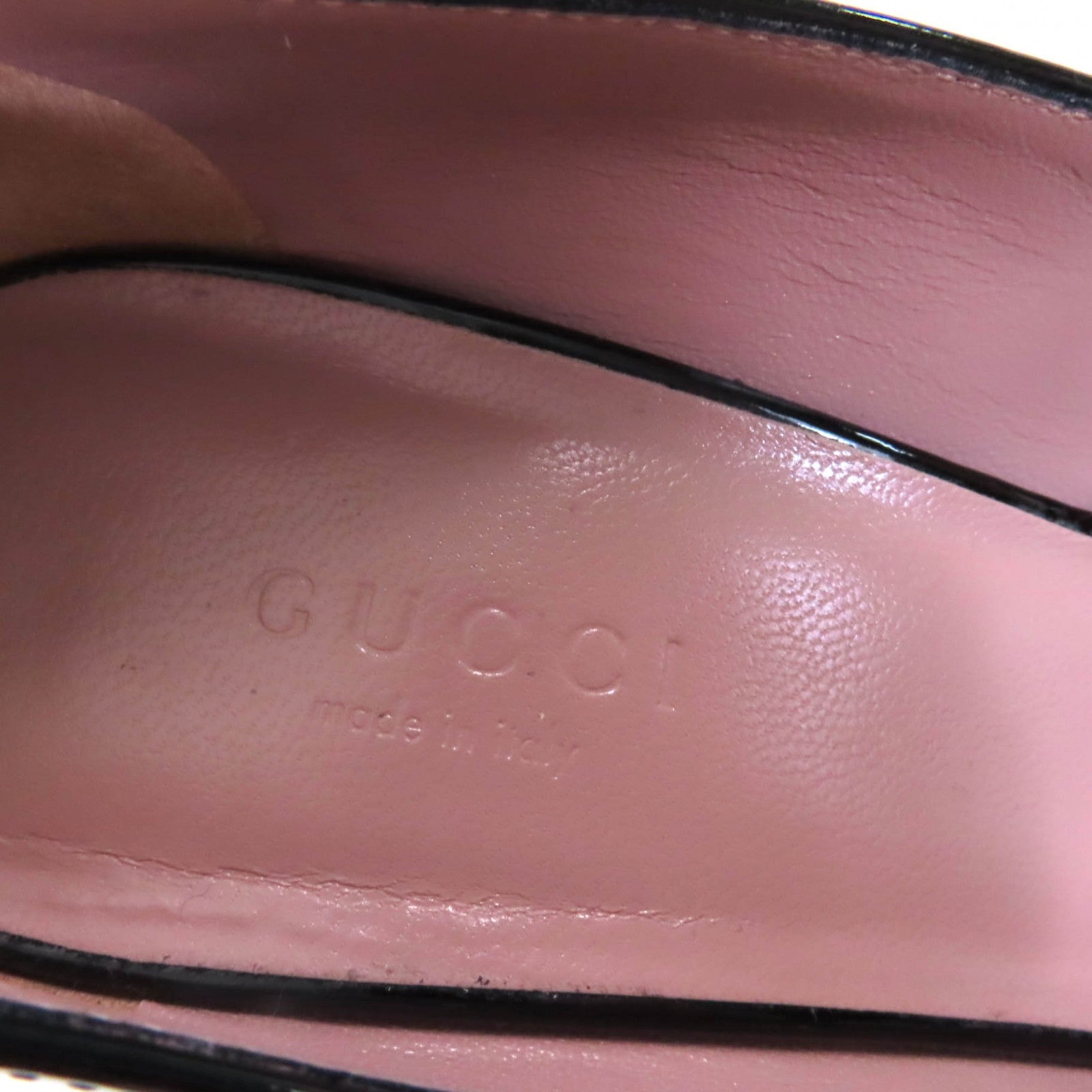 グッチ 388314 パテント レザー パンプス