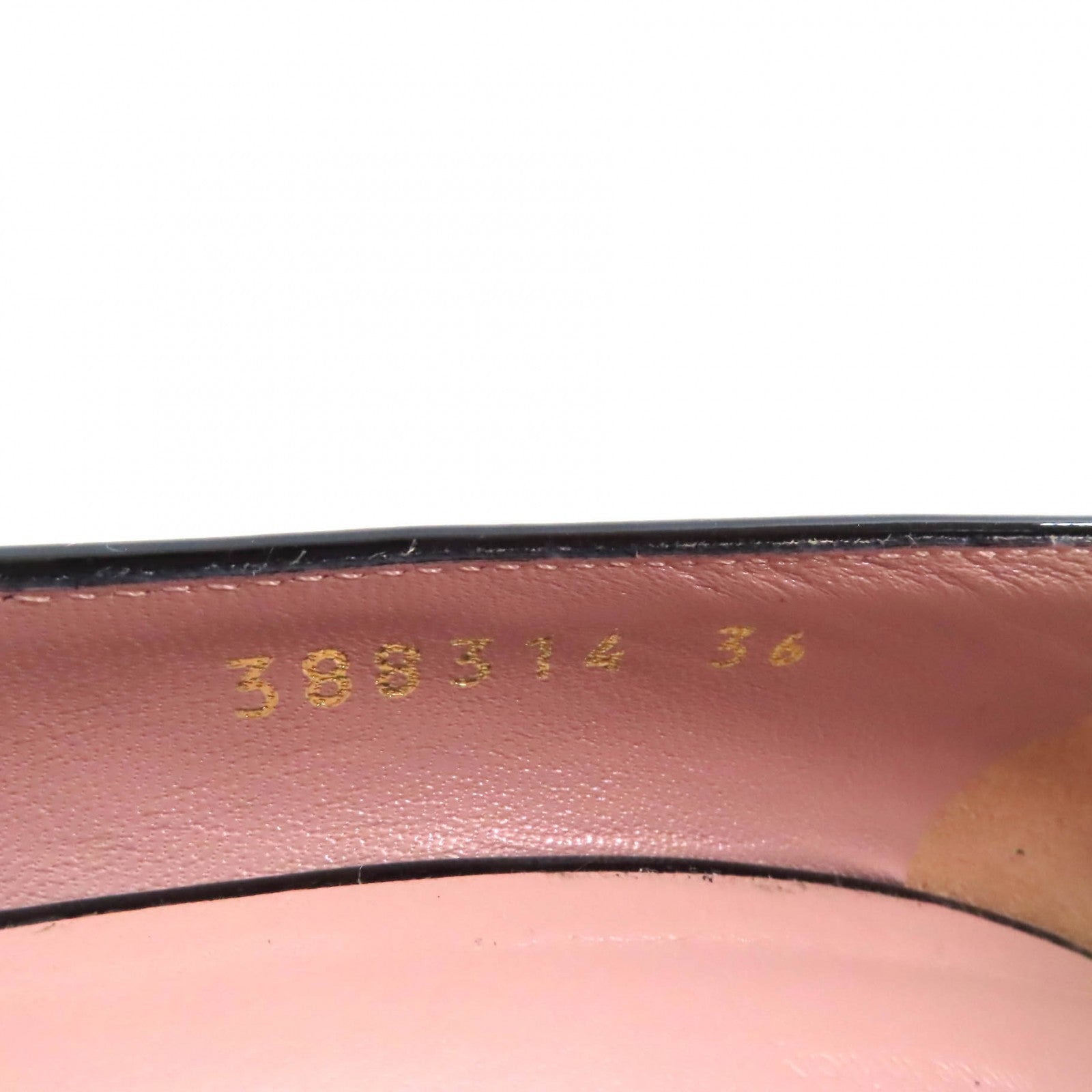 グッチ 388314 パテント レザー パンプス
