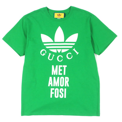 グッチ×adidas コットン Tシャツ