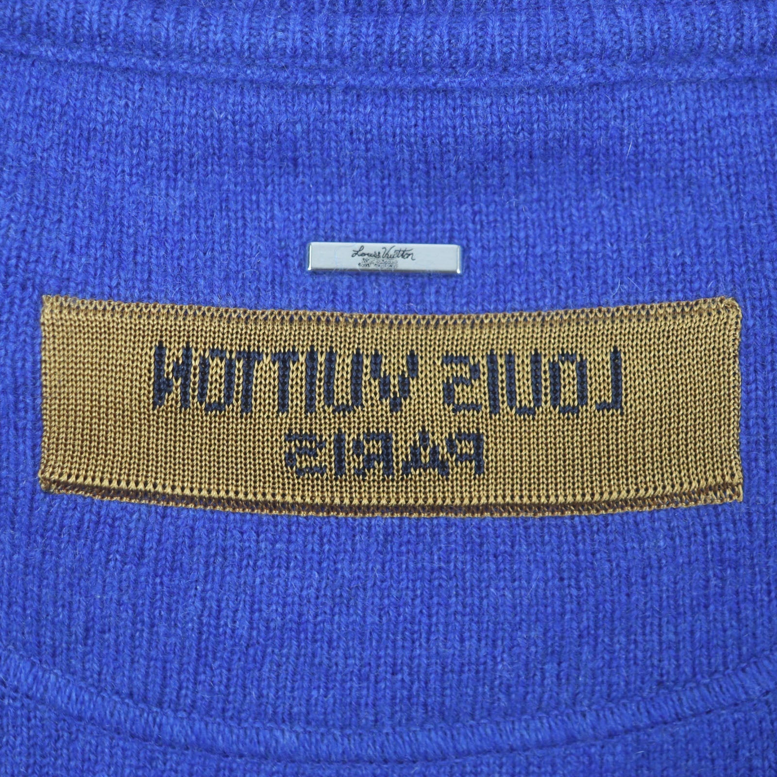 ルイヴィトン インサイドアウト クルーネック カシミヤ ニット