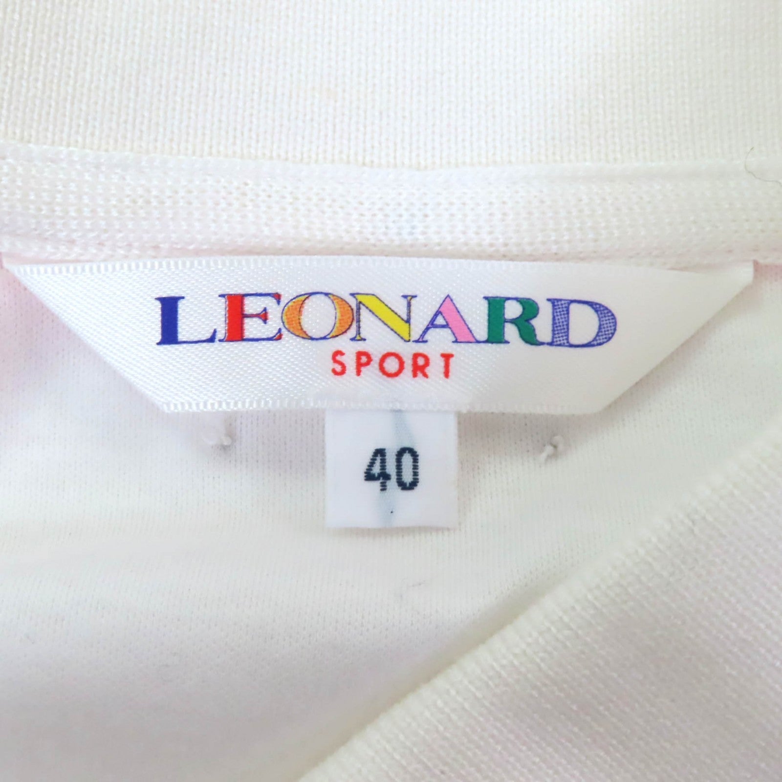 LEONARD SPORT ワンピース コットン ドレス
