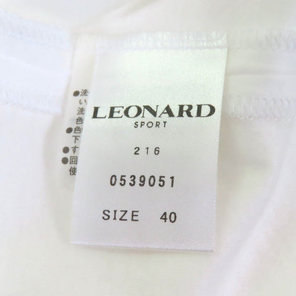 LEONARD SPORT ワンピース コットン ドレス