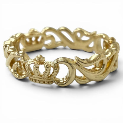 ジャスティンデイビス EON Crown Arabesque Au750 リング