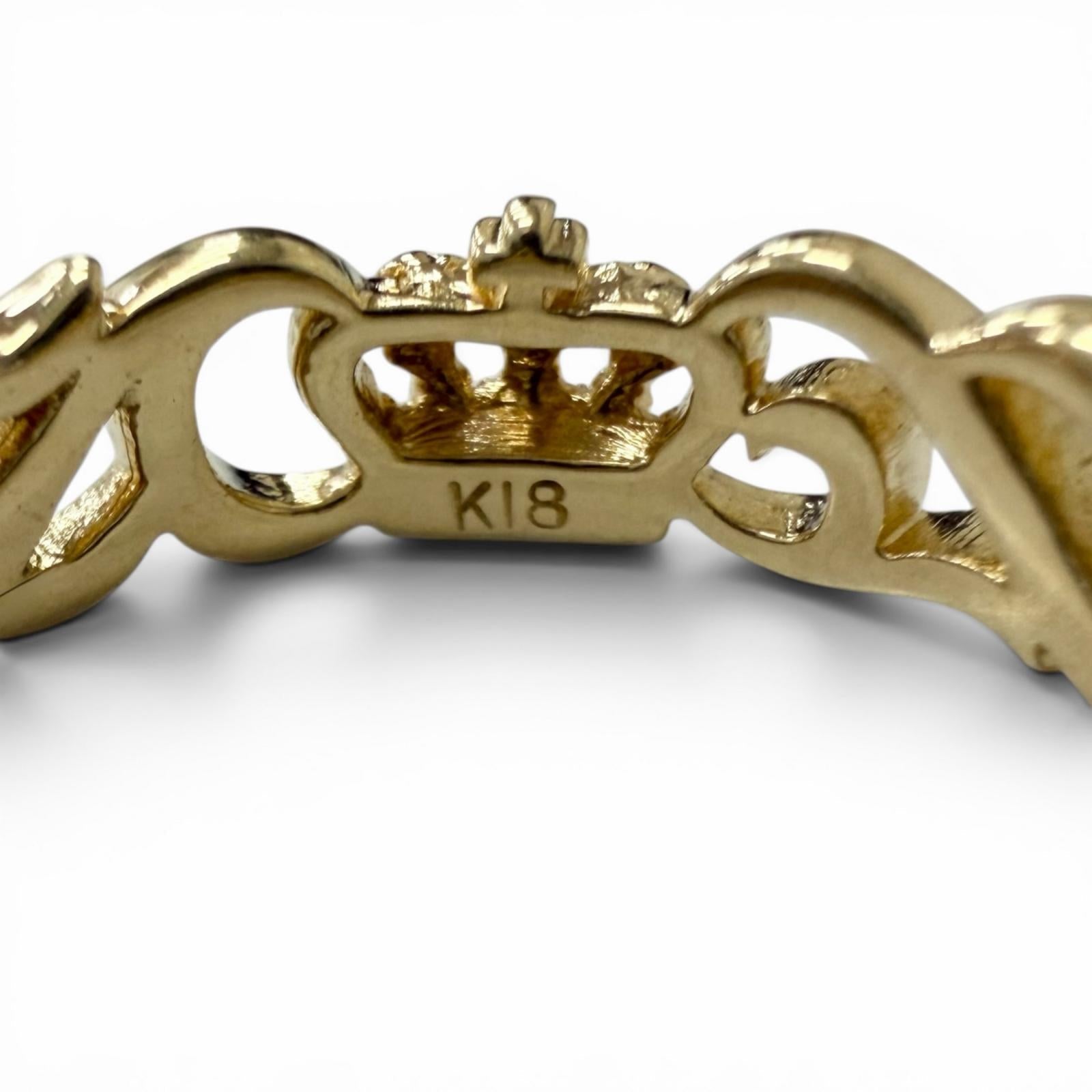 ジャスティンデイビス EON Crown Arabesque Au750 リング