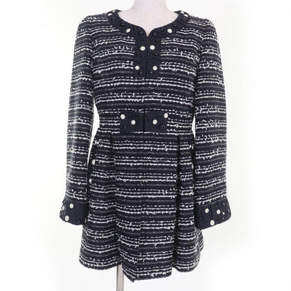 TO BE CHIC ノーカラー コットン コート