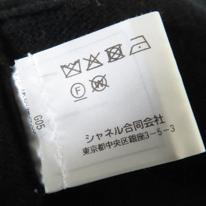 シャネル COCO マーク ボタン カシミヤ 2way ニット