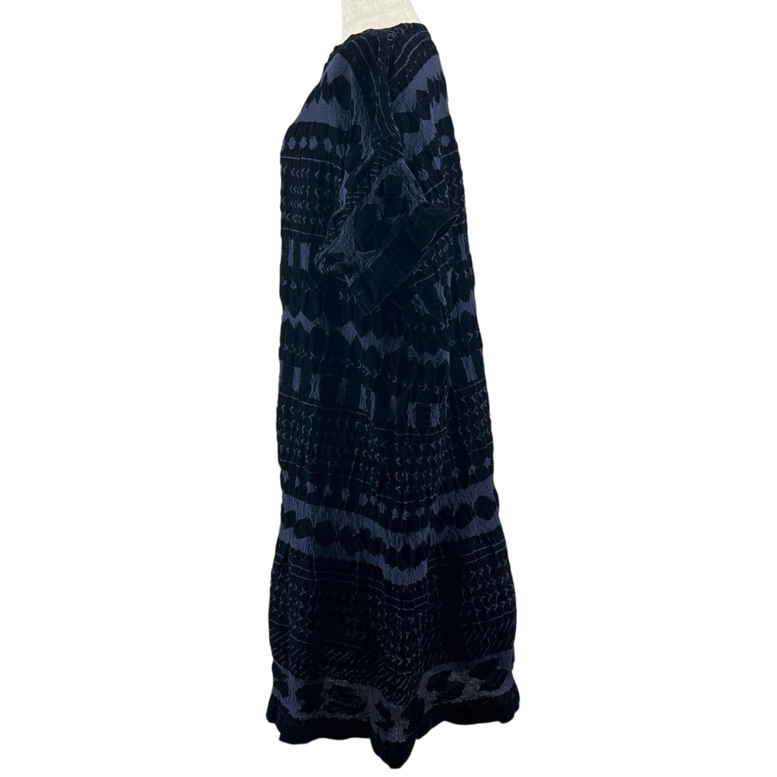 me ISSEY MIYAKE Cauliflower ベルベット ドレス コットン