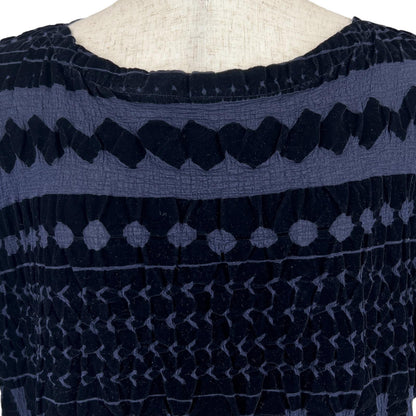 me ISSEY MIYAKE Cauliflower ベルベット ドレス コットン