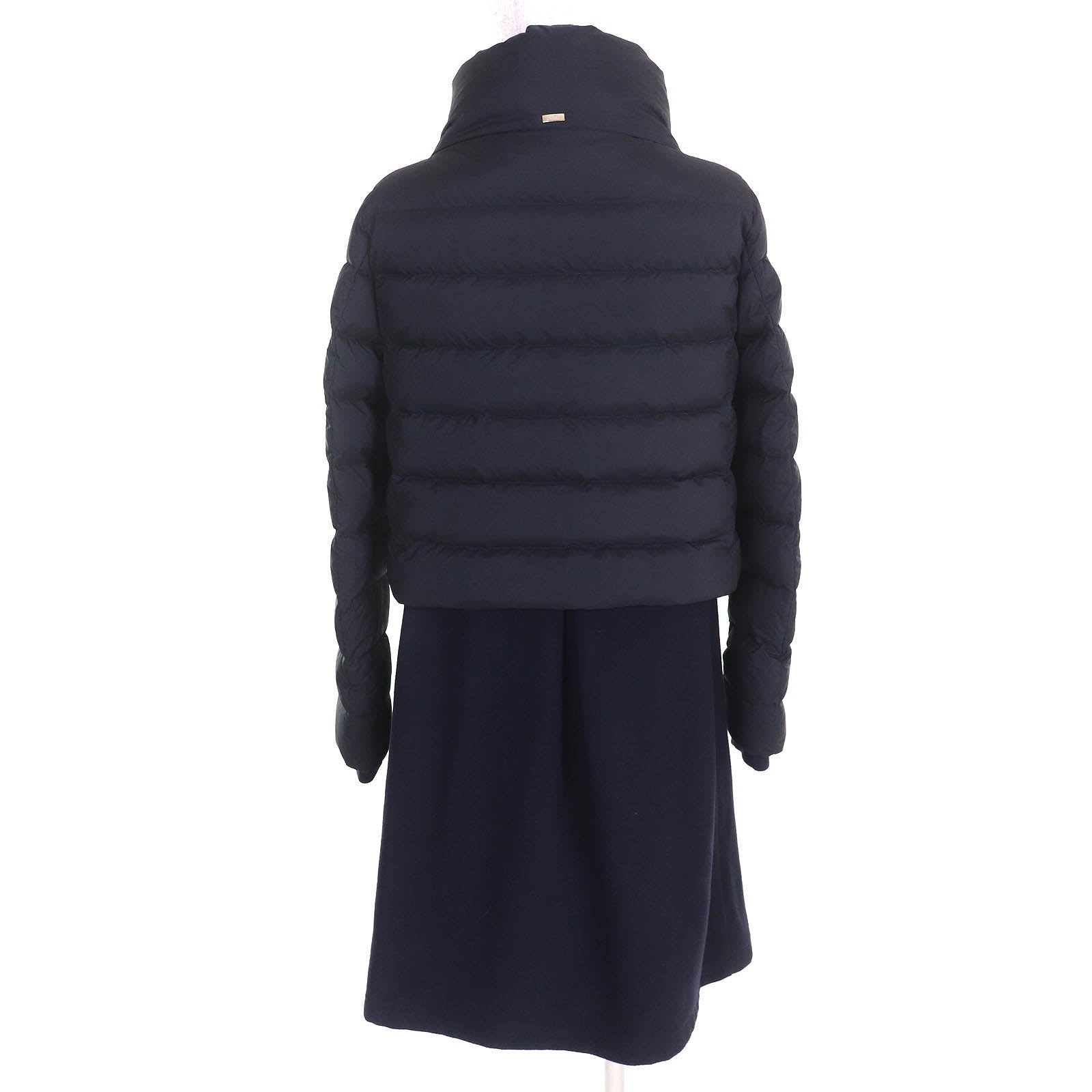 Herno PI1214D ウール ダウン コート