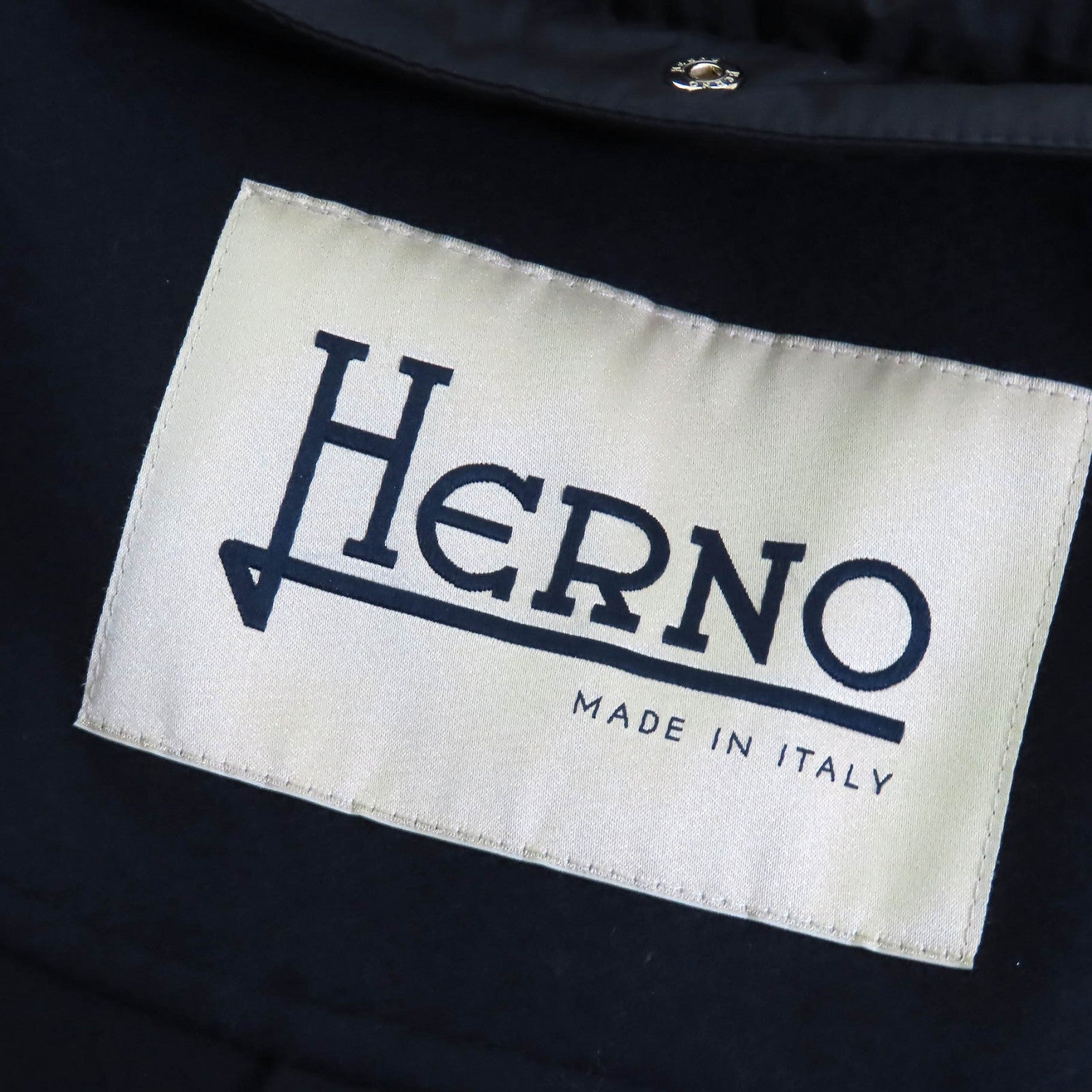 Herno PI1214D ウール ダウン コート
