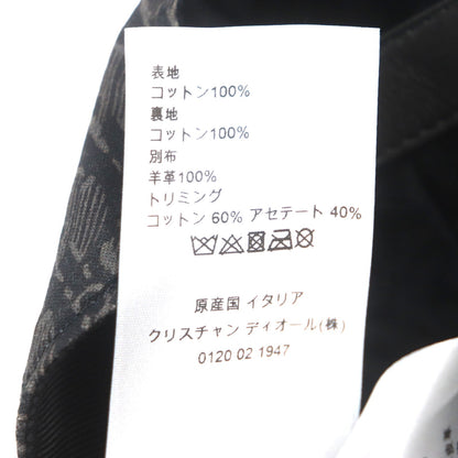 ディオール オブリーク レザー ベースボール キャップ