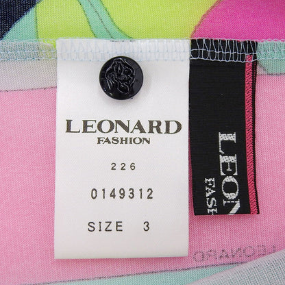 LEONARD FASHION シフォン カーディガン