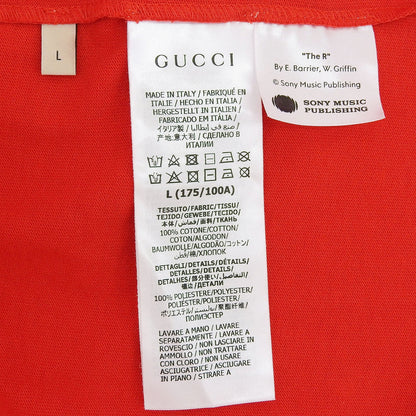 グッチ 100周年 メッシュ スリーブ Tシャツ