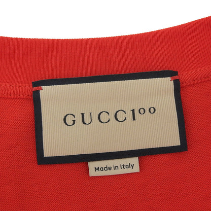 グッチ 100周年 メッシュ スリーブ Tシャツ