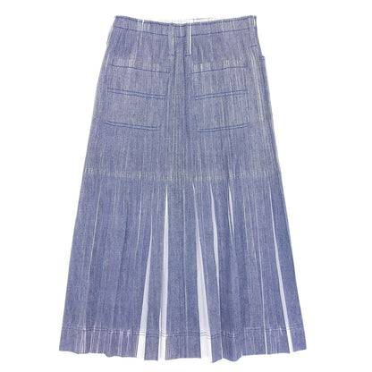 PLEATS PLEASE デニムプリーツスカート