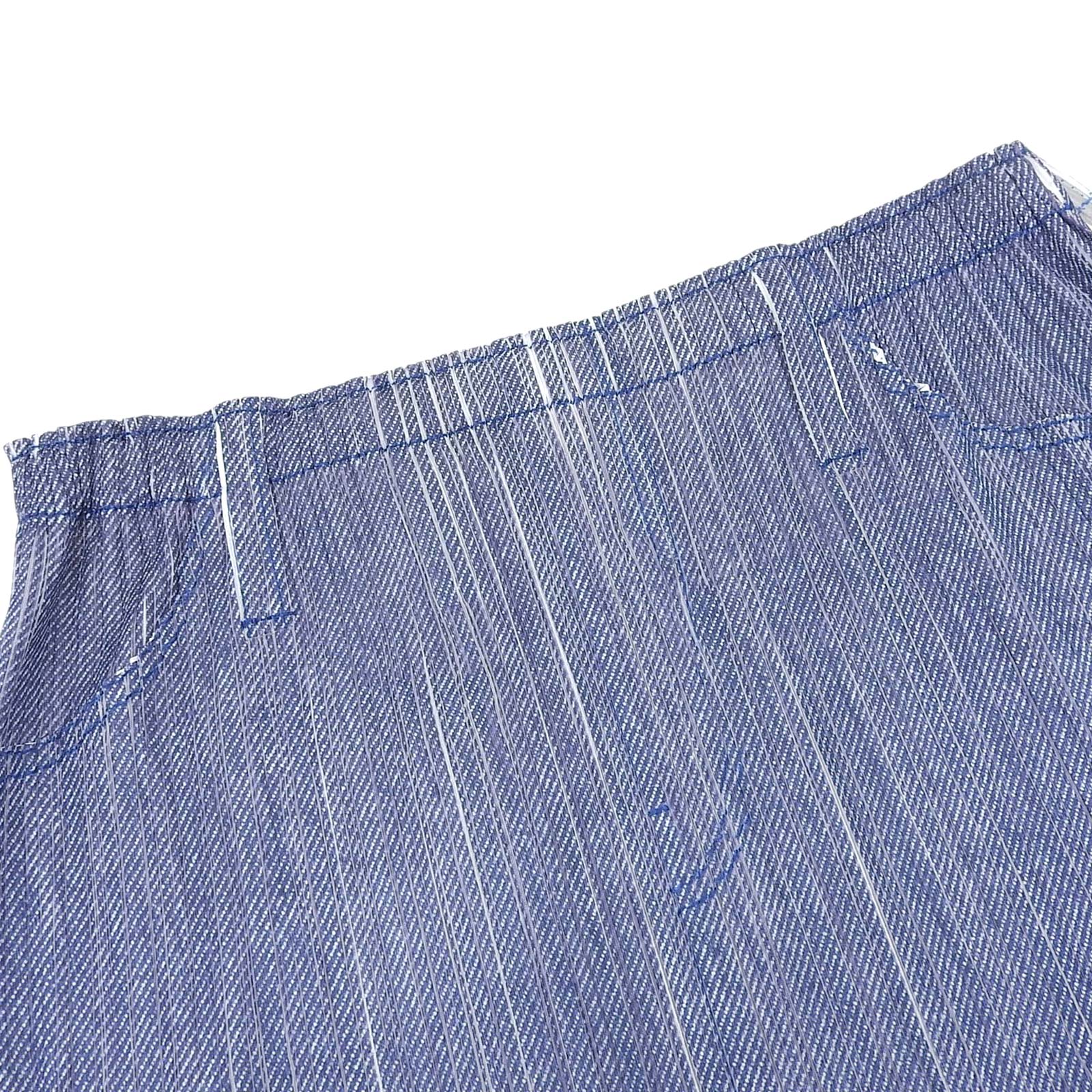 PLEATS PLEASE デニムプリーツスカート