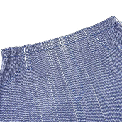 PLEATS PLEASE デニムプリーツスカート