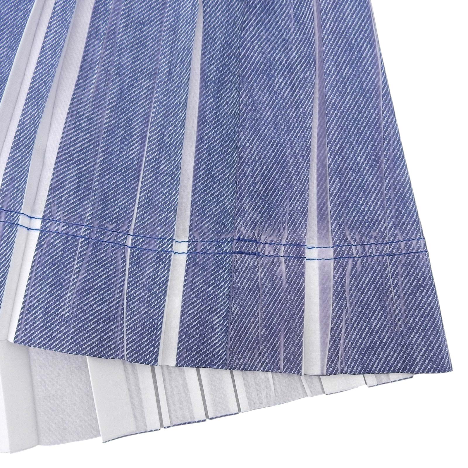 PLEATS PLEASE デニムプリーツスカート
