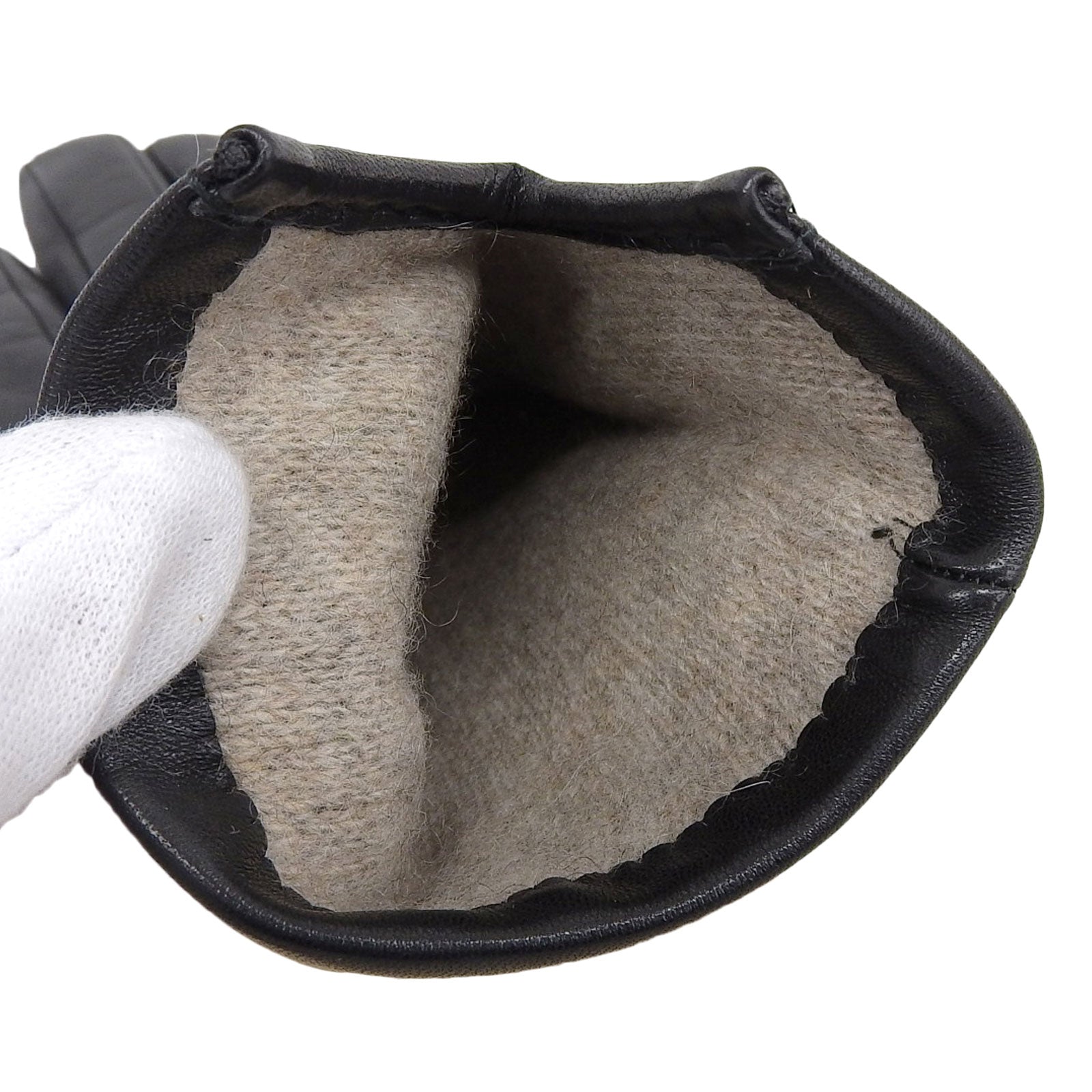 エルメス ラムスキン レザー グローブ