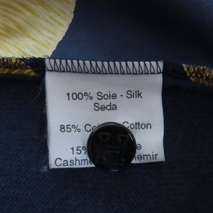 エルメス カシミア ツイル ニット 長袖 シャツ