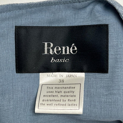 Rene トリアセテート ドレス