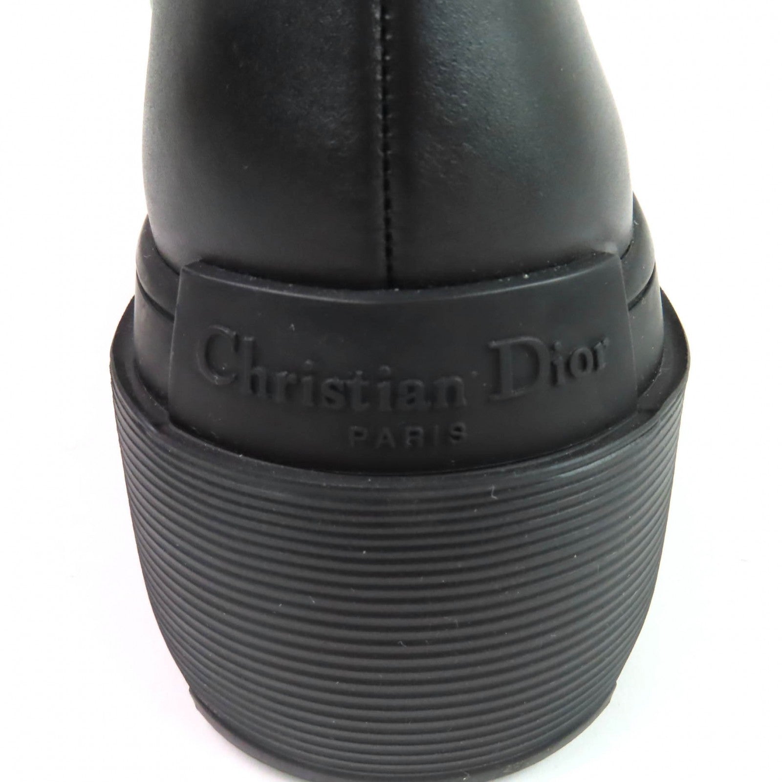 クリスチャン ディオール DIOR SYMBOL レザー アンクル ブーツ