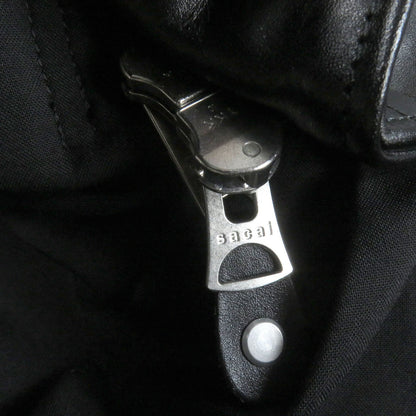 Sacai Schott レザー スーツ コート