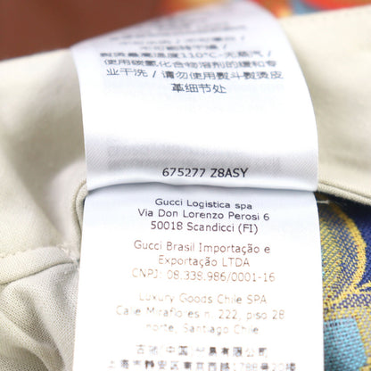 グッチ GG カレイドスコープ 馬術風ラムレザーパンツ