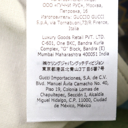 グッチ GG カレイドスコープ 馬術風ラムレザーパンツ
