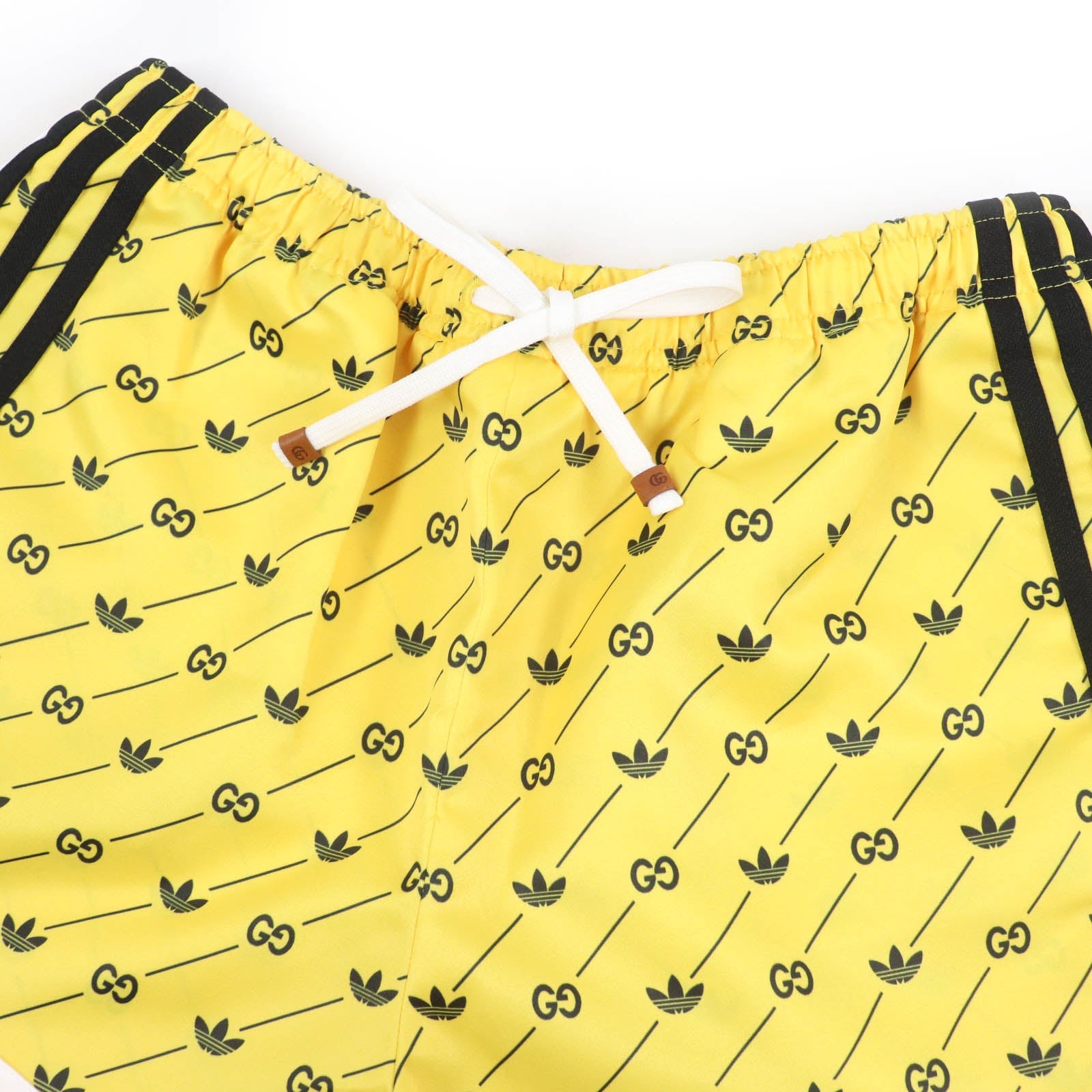 グッチ×adidas ポリエステル ショーツ