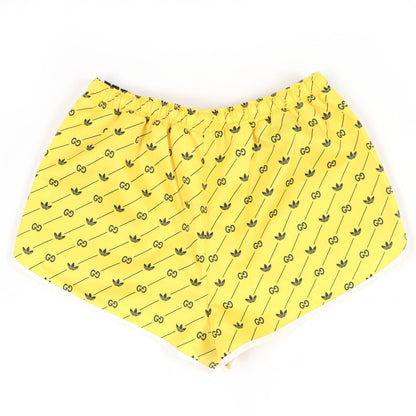 グッチ×adidas ポリエステル ショーツ