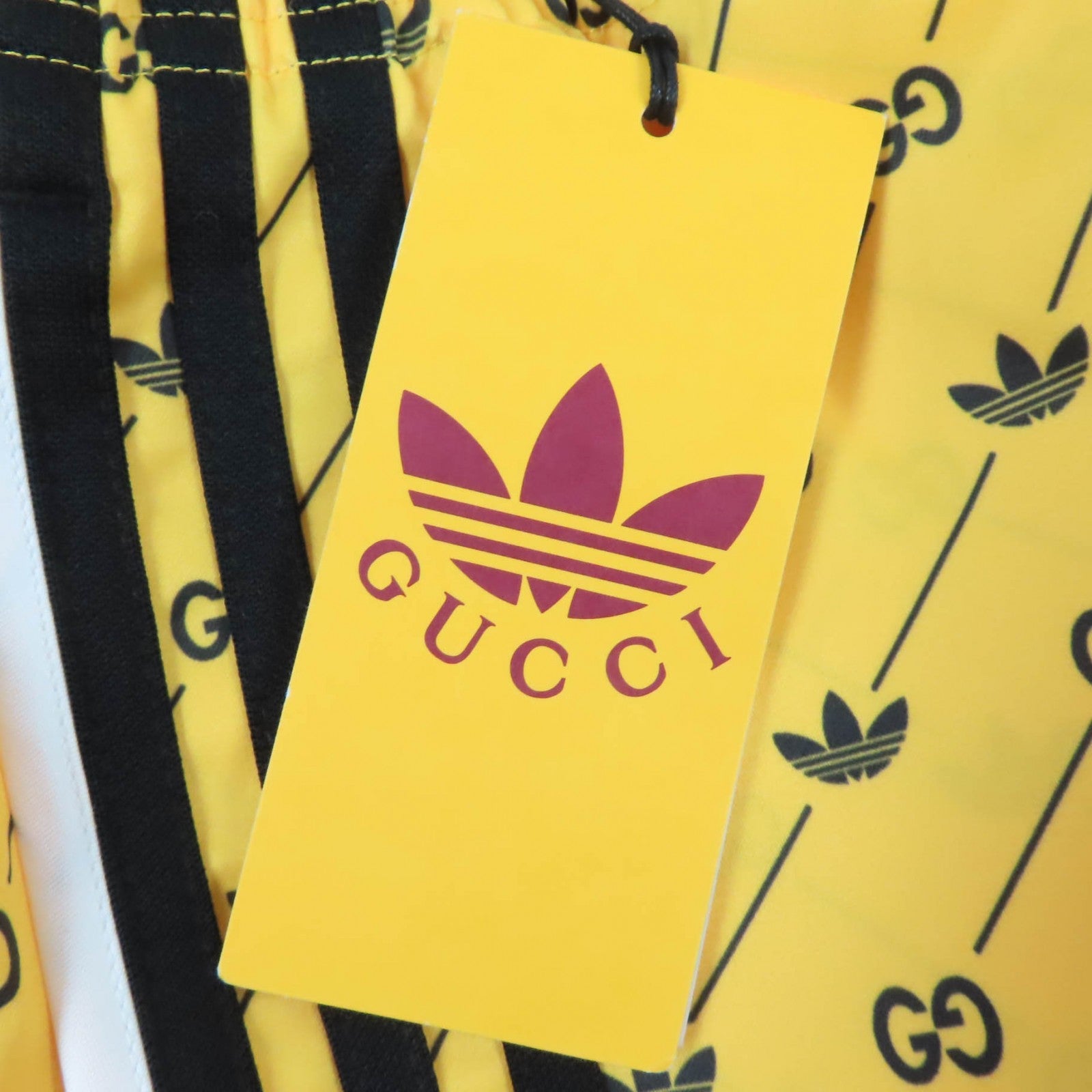 グッチ×adidas ポリエステル ショーツ