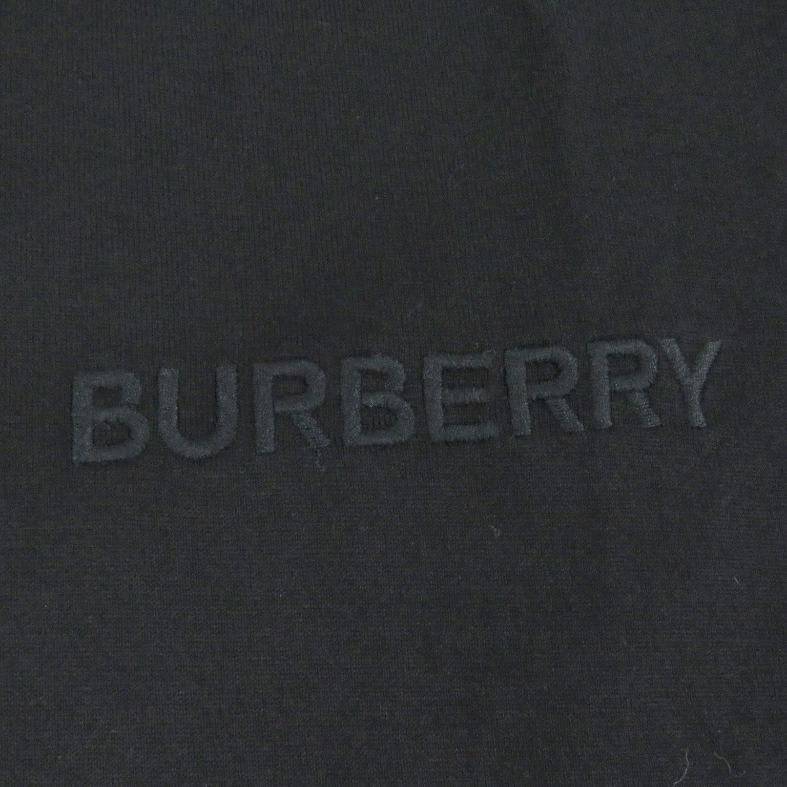 バーバリー ロゴ 刺繍 コットン Tシャツ