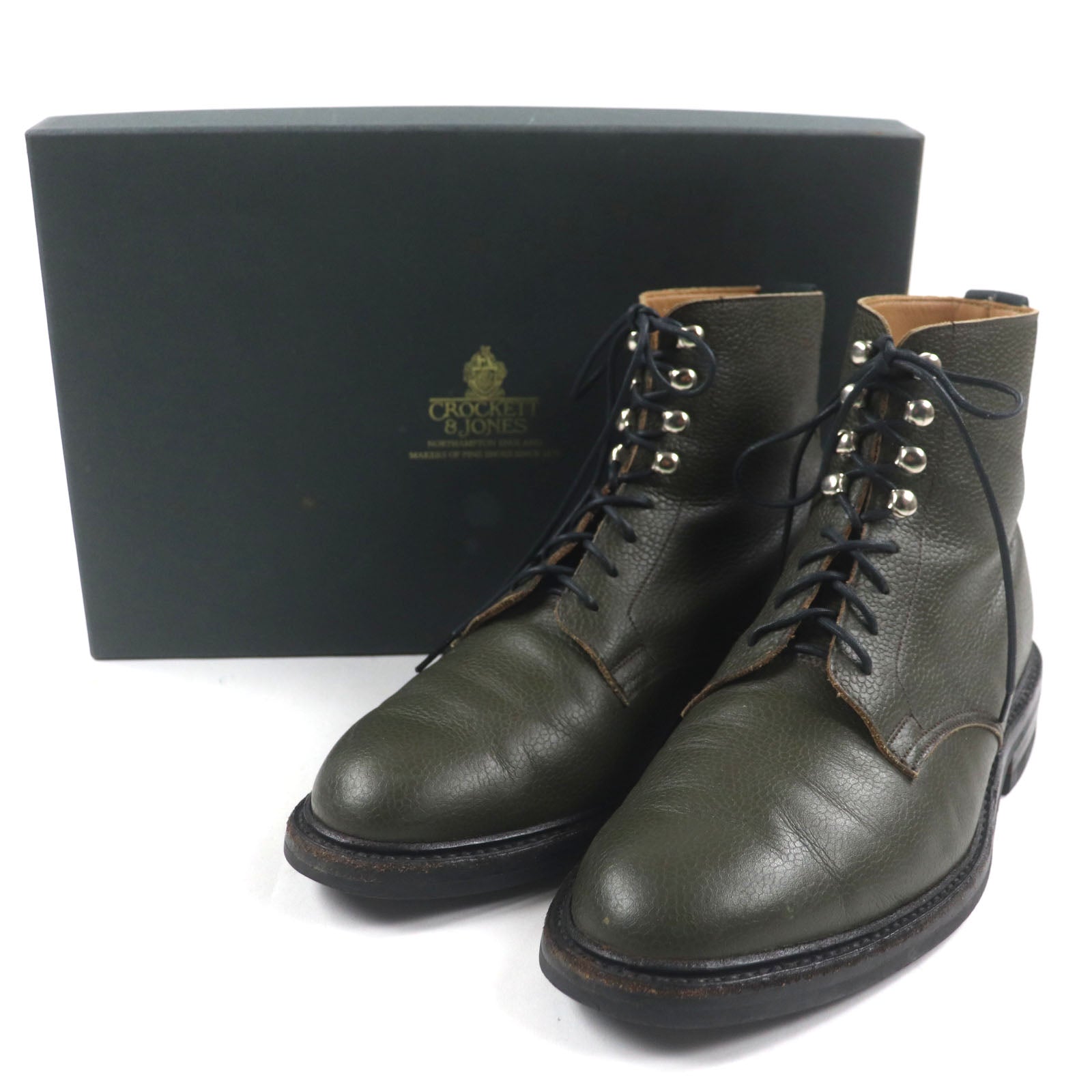Crockett&Jones TOMORROWLAND レザー アンクル ブーツ
