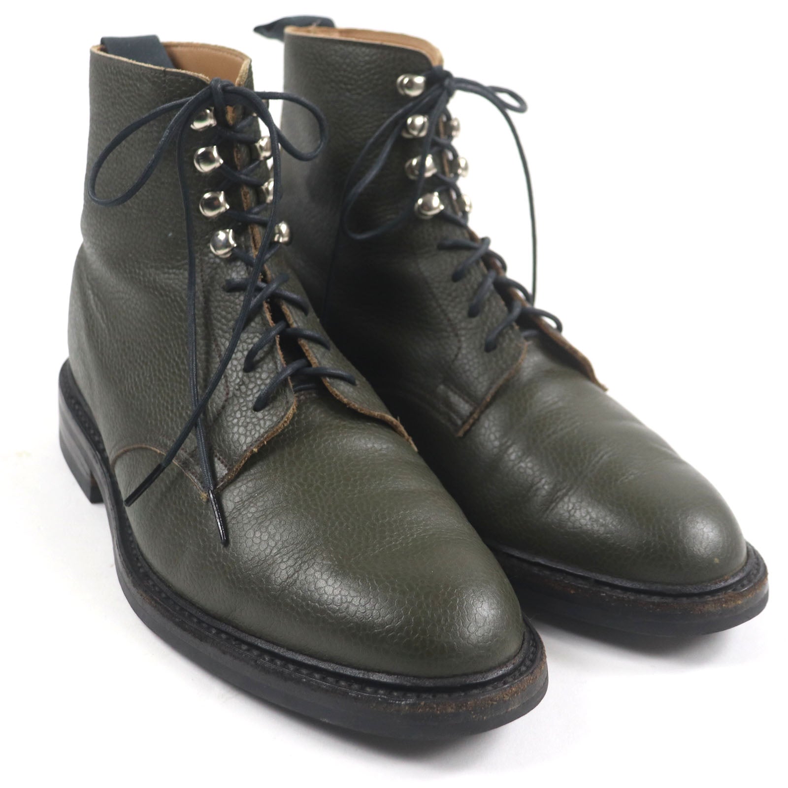 Crockett&Jones TOMORROWLAND レザー アンクル ブーツ