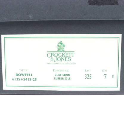 Crockett&Jones TOMORROWLAND レザー アンクル ブーツ