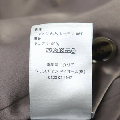 ディオール テクニカル コットン サテン トレンチ コート