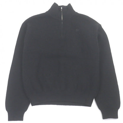 セリーヌ Eddie Triomphe Embroidered ウールセーター