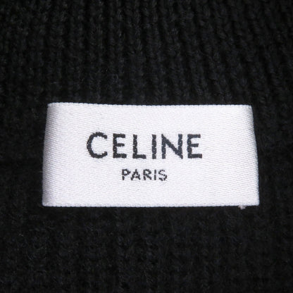 セリーヌ Eddie Triomphe Embroidered ウールセーター