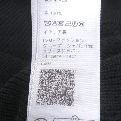 セリーヌ Eddie Triomphe Embroidered ウールセーター