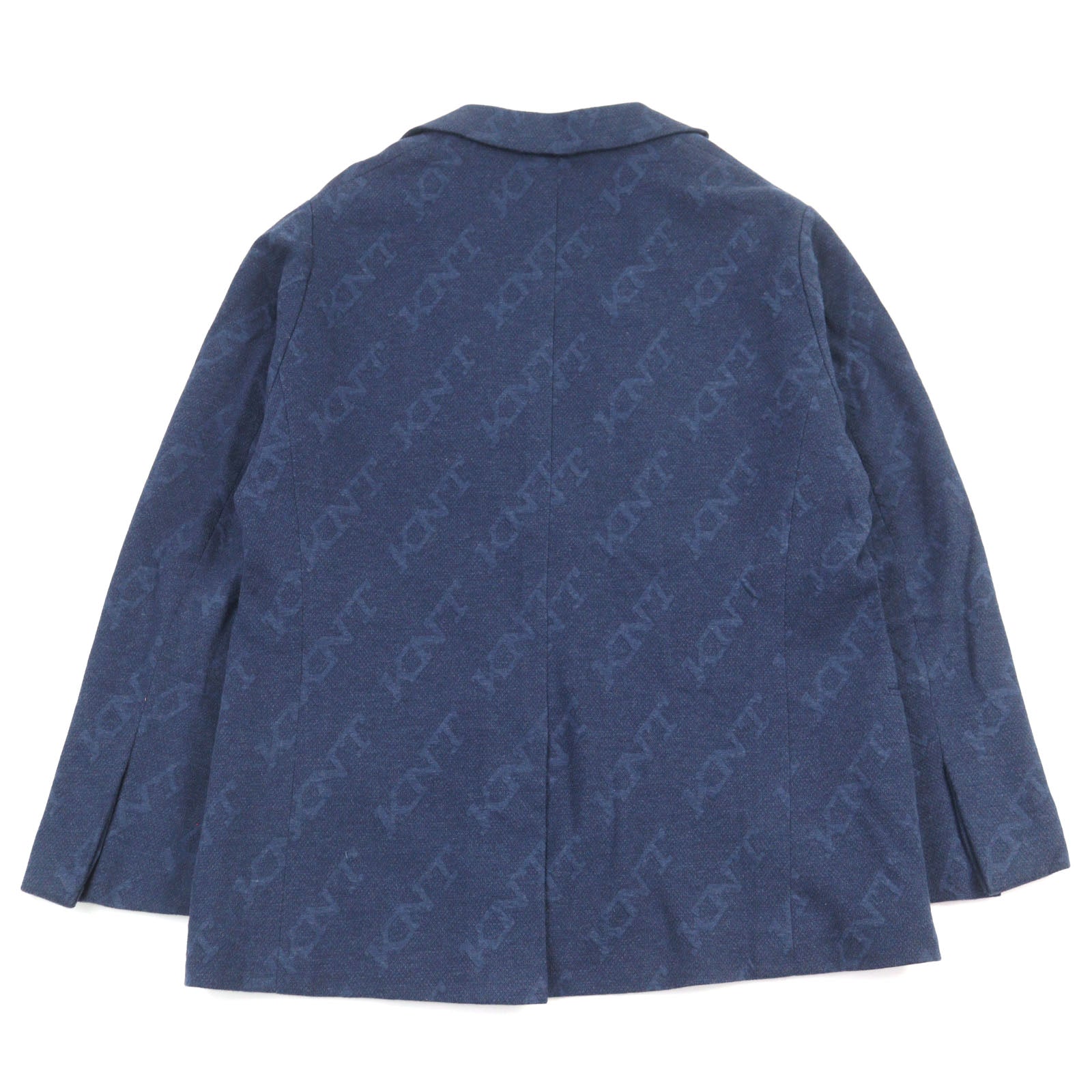 Kiton オールオーバーロゴ プリント テーラード ジャケット