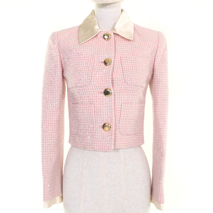 Miu Miu クロップド ツイード ジャケット