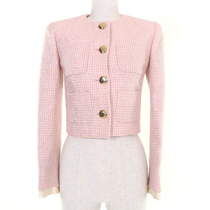 Miu Miu クロップド ツイード ジャケット