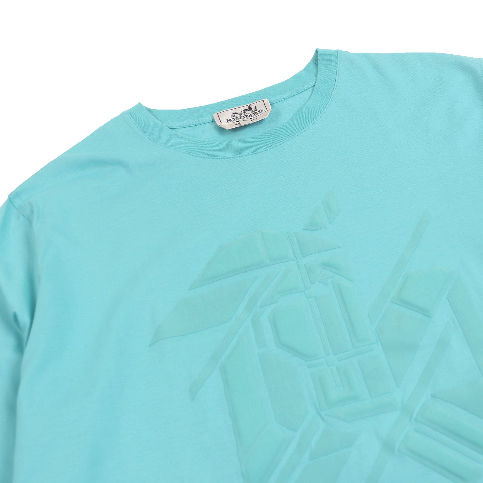 エルメス Chevaux en symmetry コットン Tシャツ XL