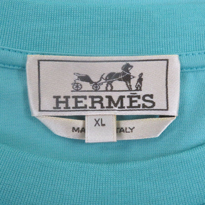 エルメス Chevaux en symmetry コットン Tシャツ XL
